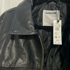 Garage leather jacket